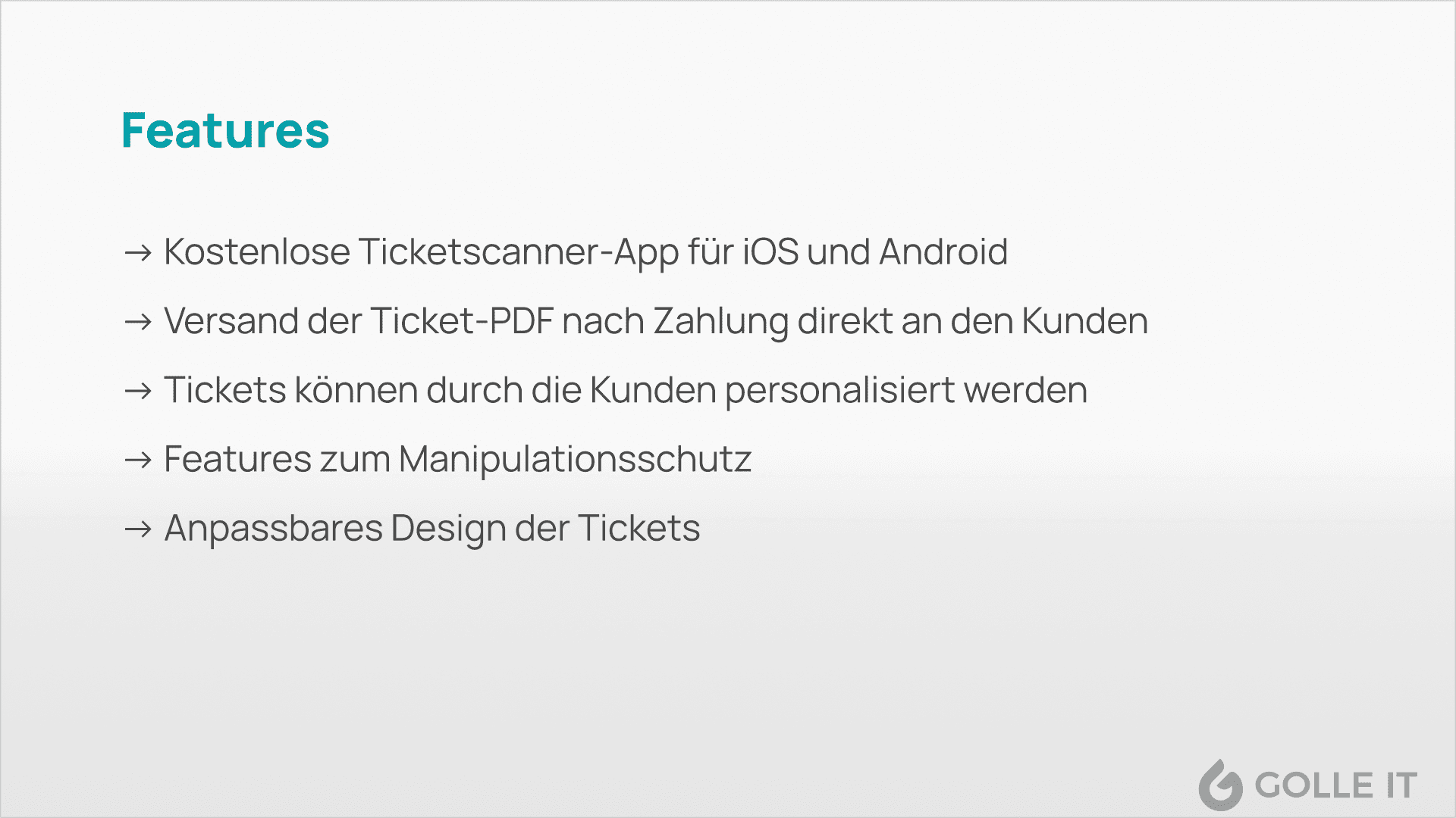 Tickets for Shopware: Screenshot 2
