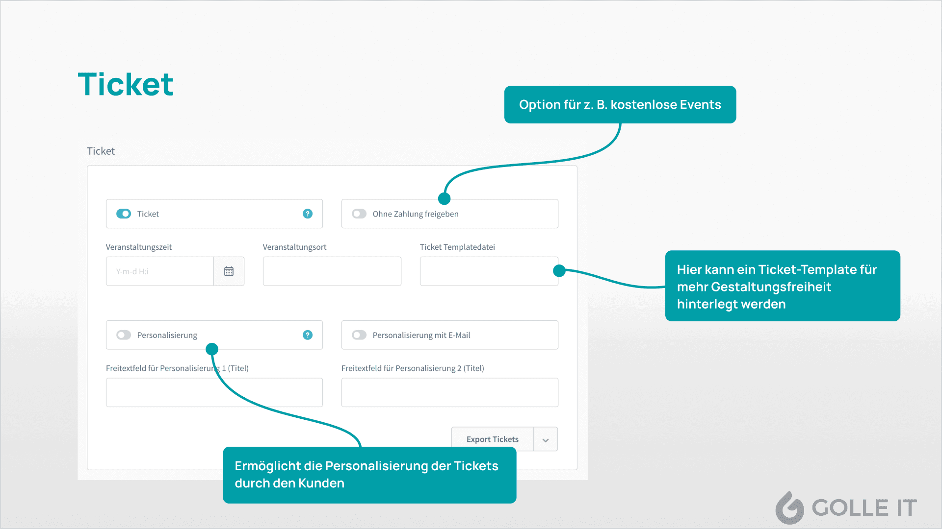 Tickets for Shopware: Screenshot 3