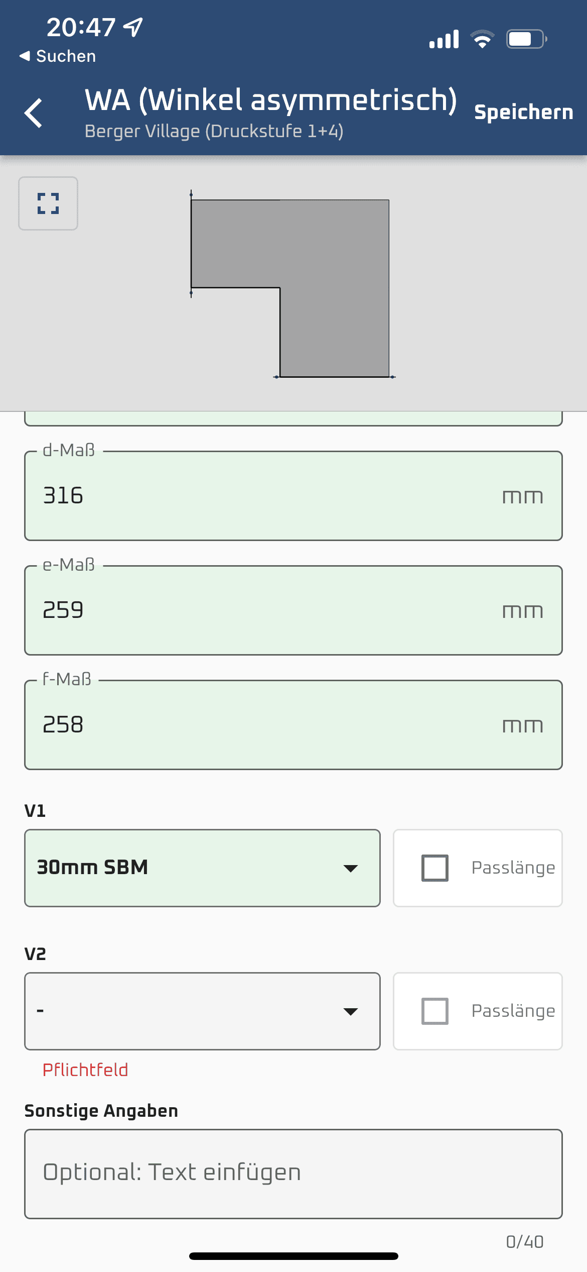 Markora — Digitales Lüftungsaufmaß: Screenshot 1
