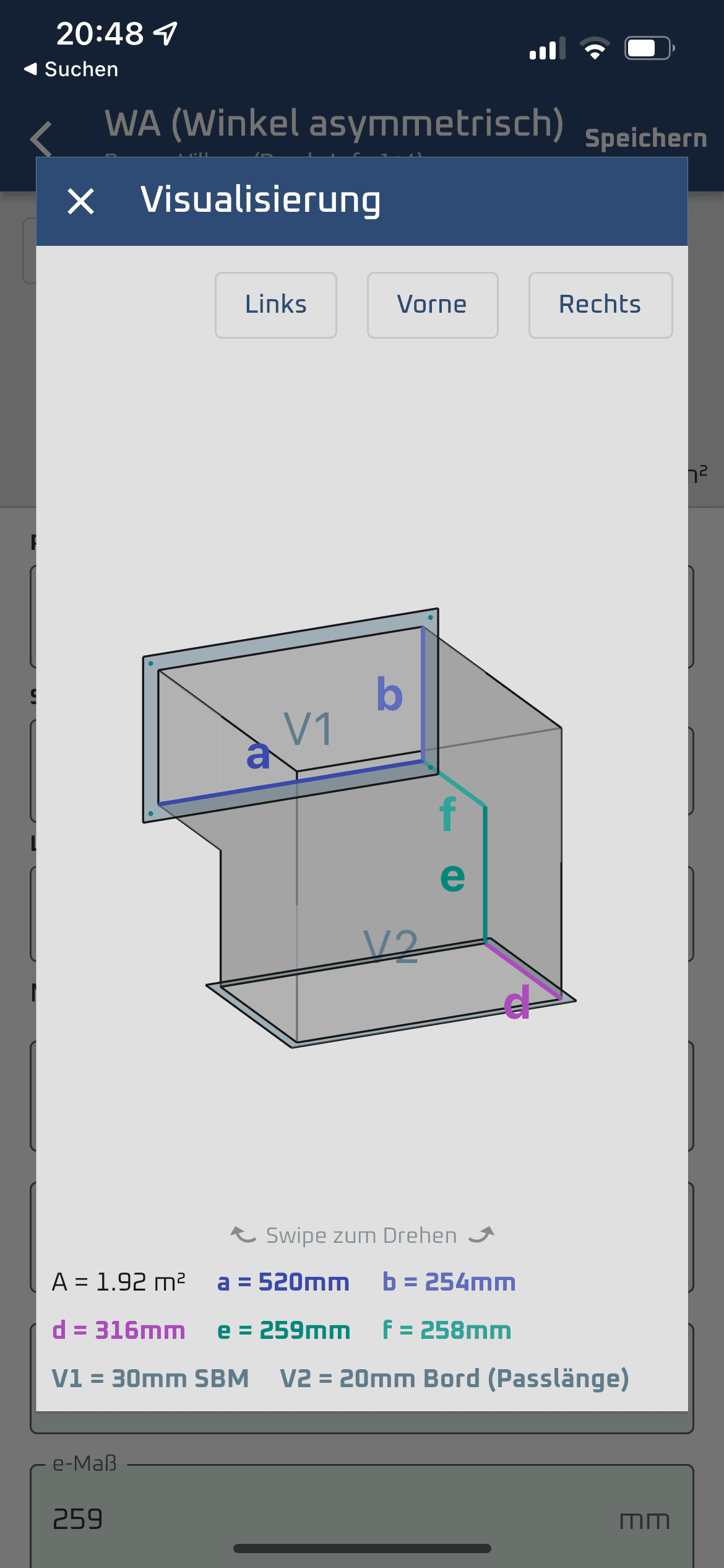 Markora — Digitales Lüftungsaufmaß: Screenshot 2