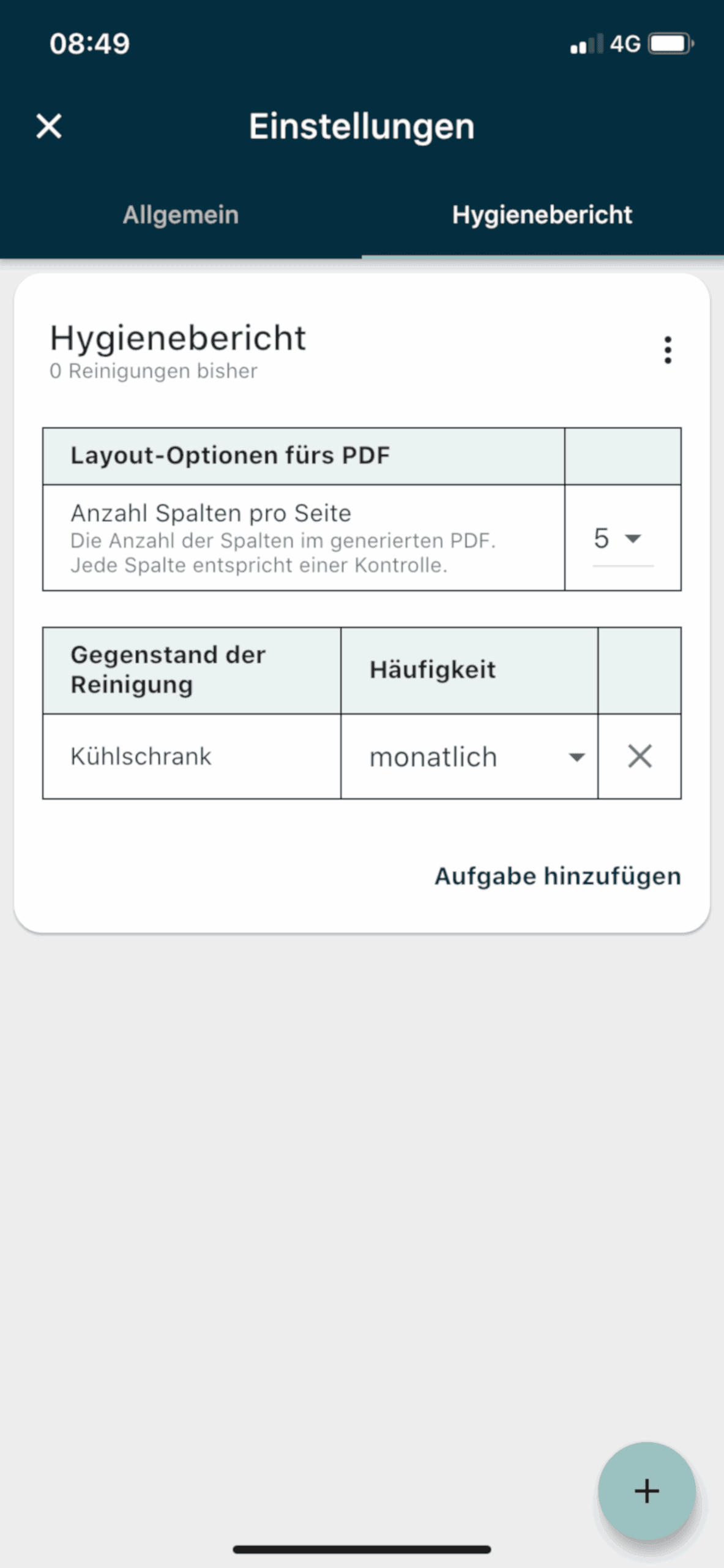 PolarFoxx — IoT Temperaturüberwachung: Screenshot 6