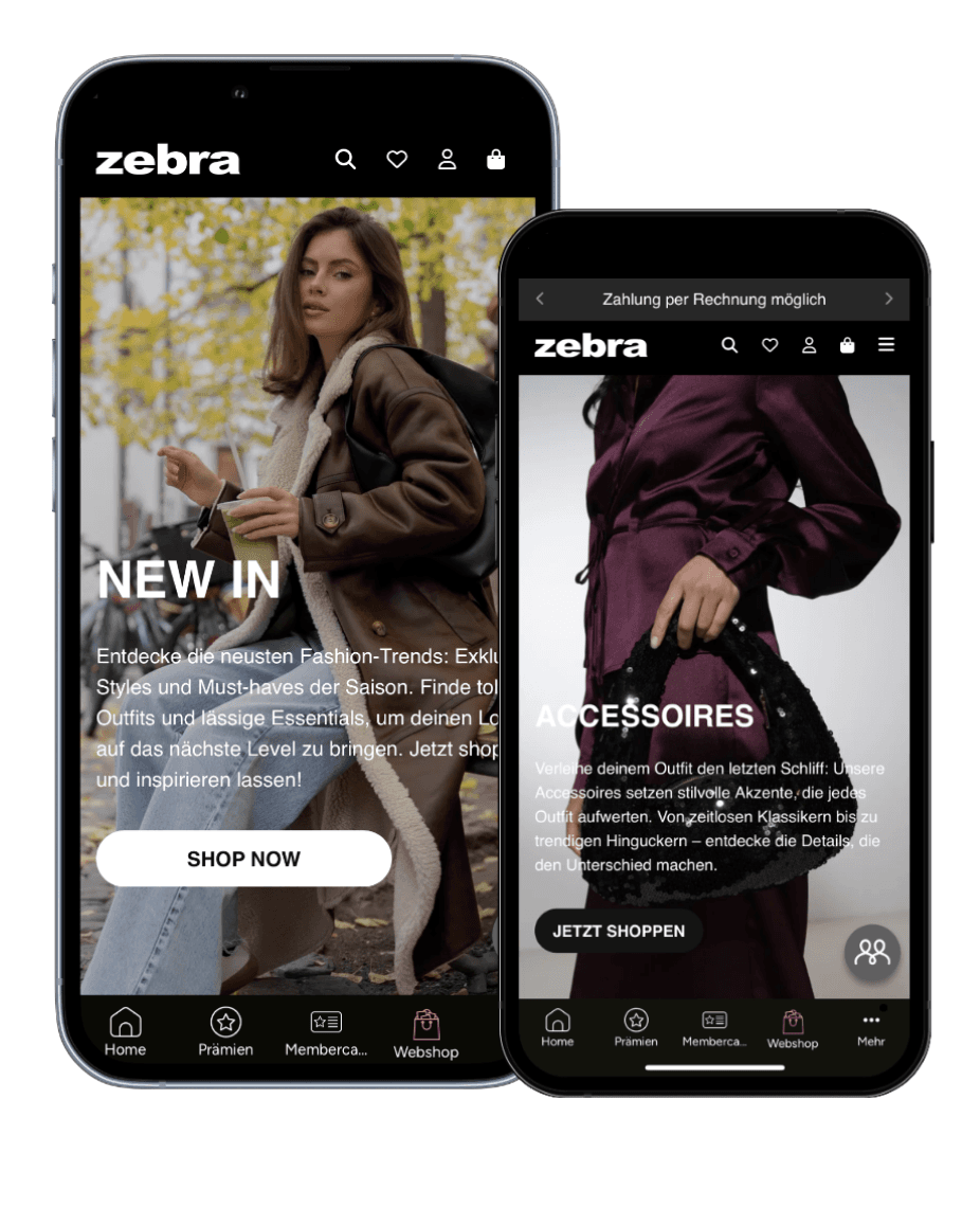 Zebra Fashion — Shopware 6 Migration: Screenshot 1