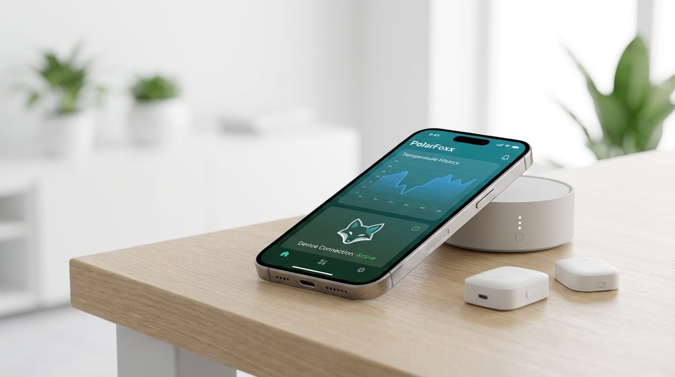 PolarFoxx — IoT Temperaturüberwachung