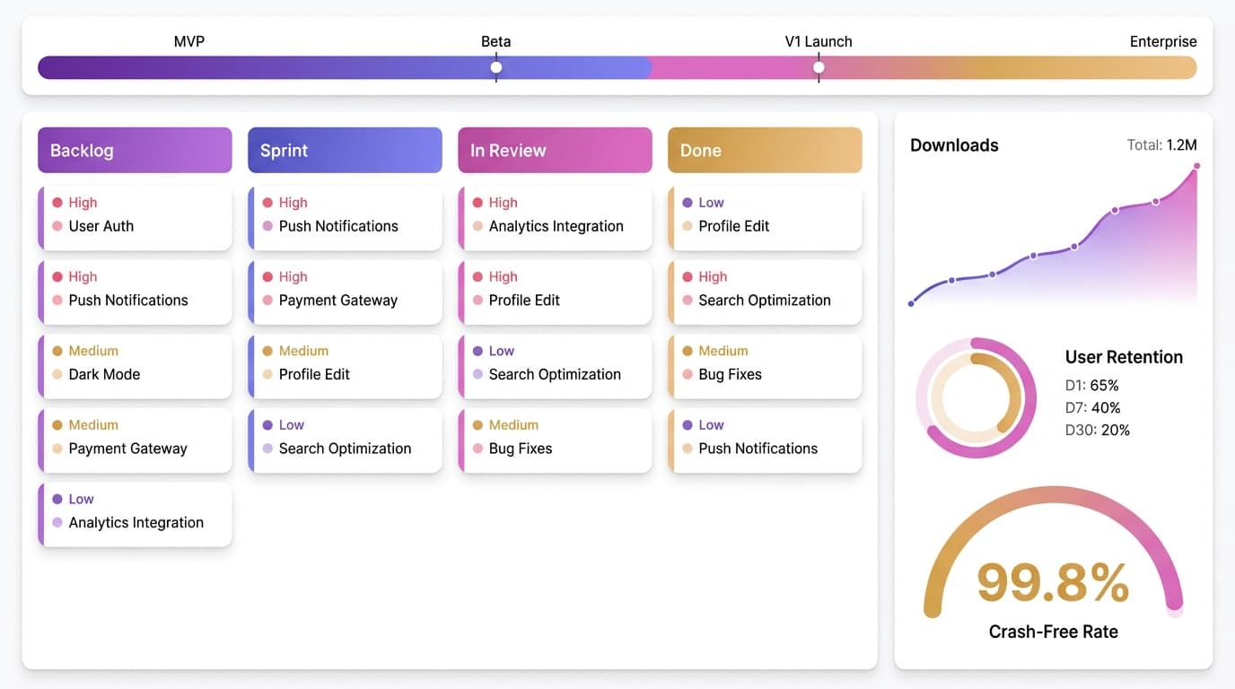 Vom MVP bis zur Enterprise-App