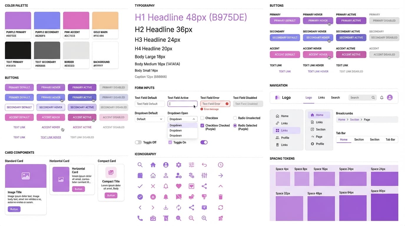 UI Design & Design Systems